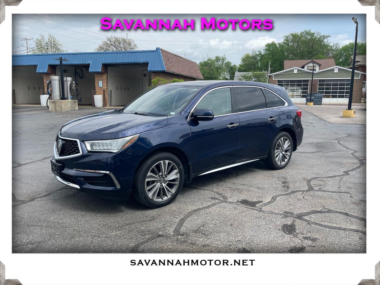 Acura MDX SH-AWD 9-Spd AT w/Tech Package 2017