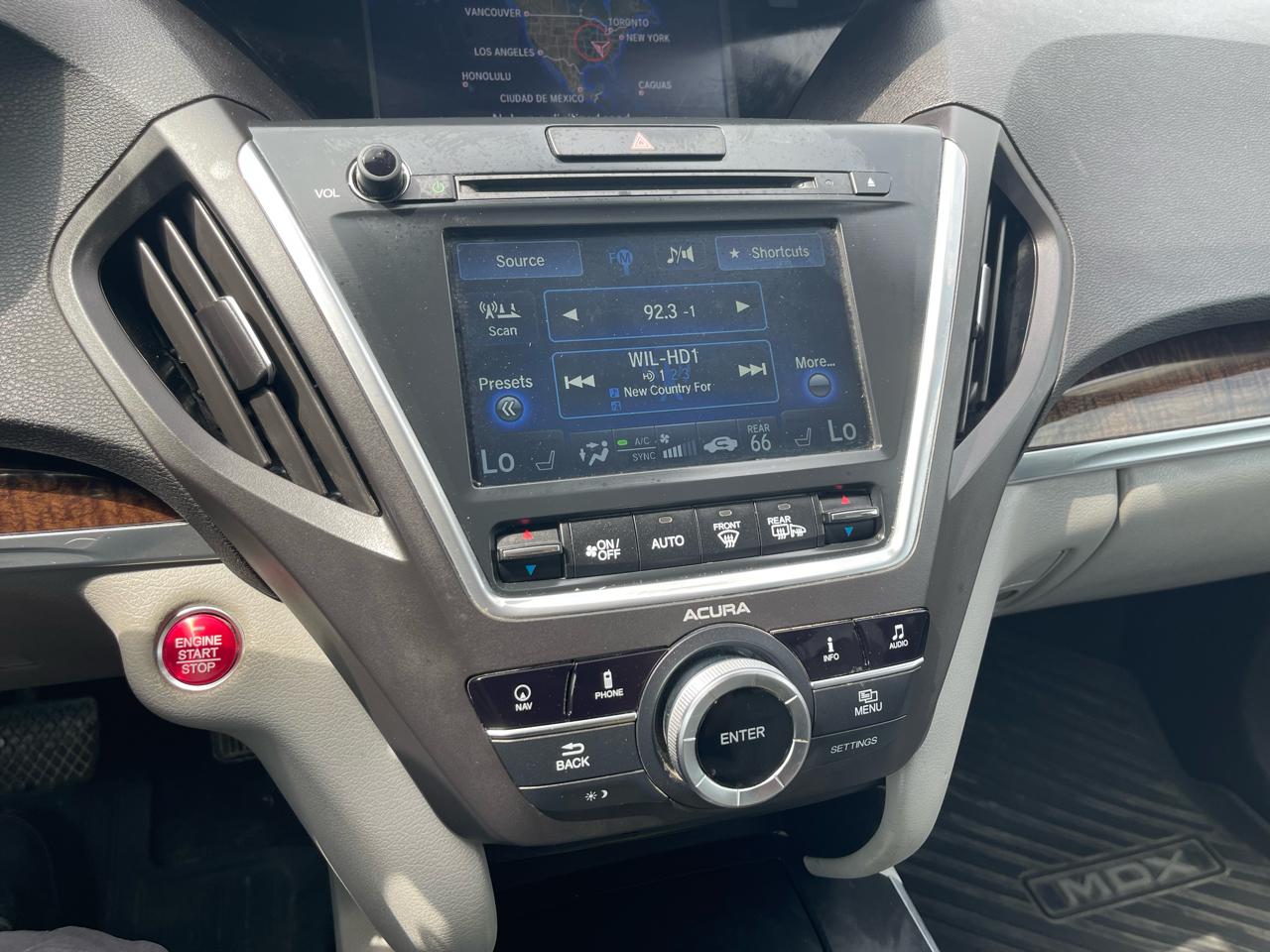 Acura MDX SH-AWD 9-Spd AT w/Tech Package 2017