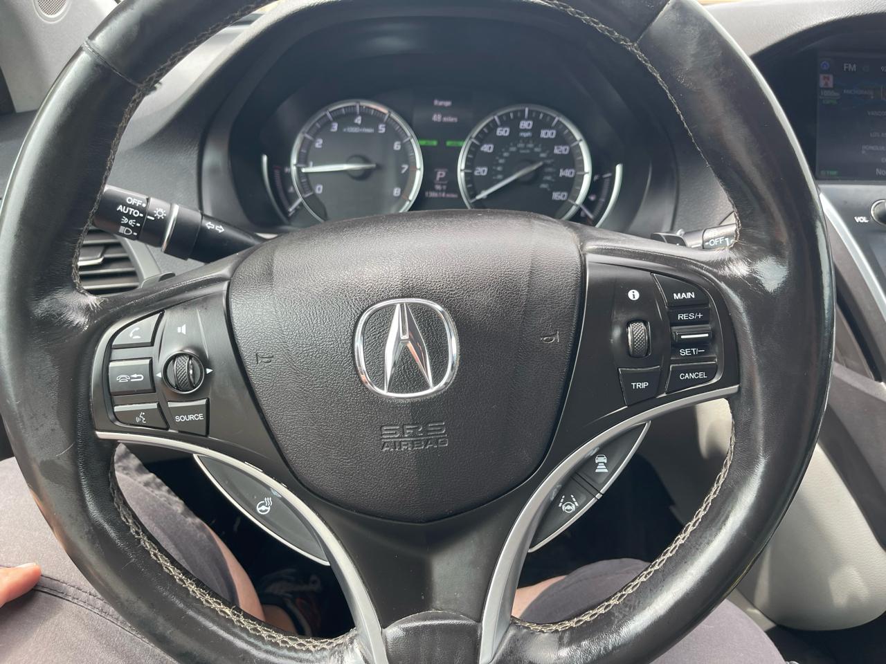 Acura MDX SH-AWD 9-Spd AT w/Tech Package 2017