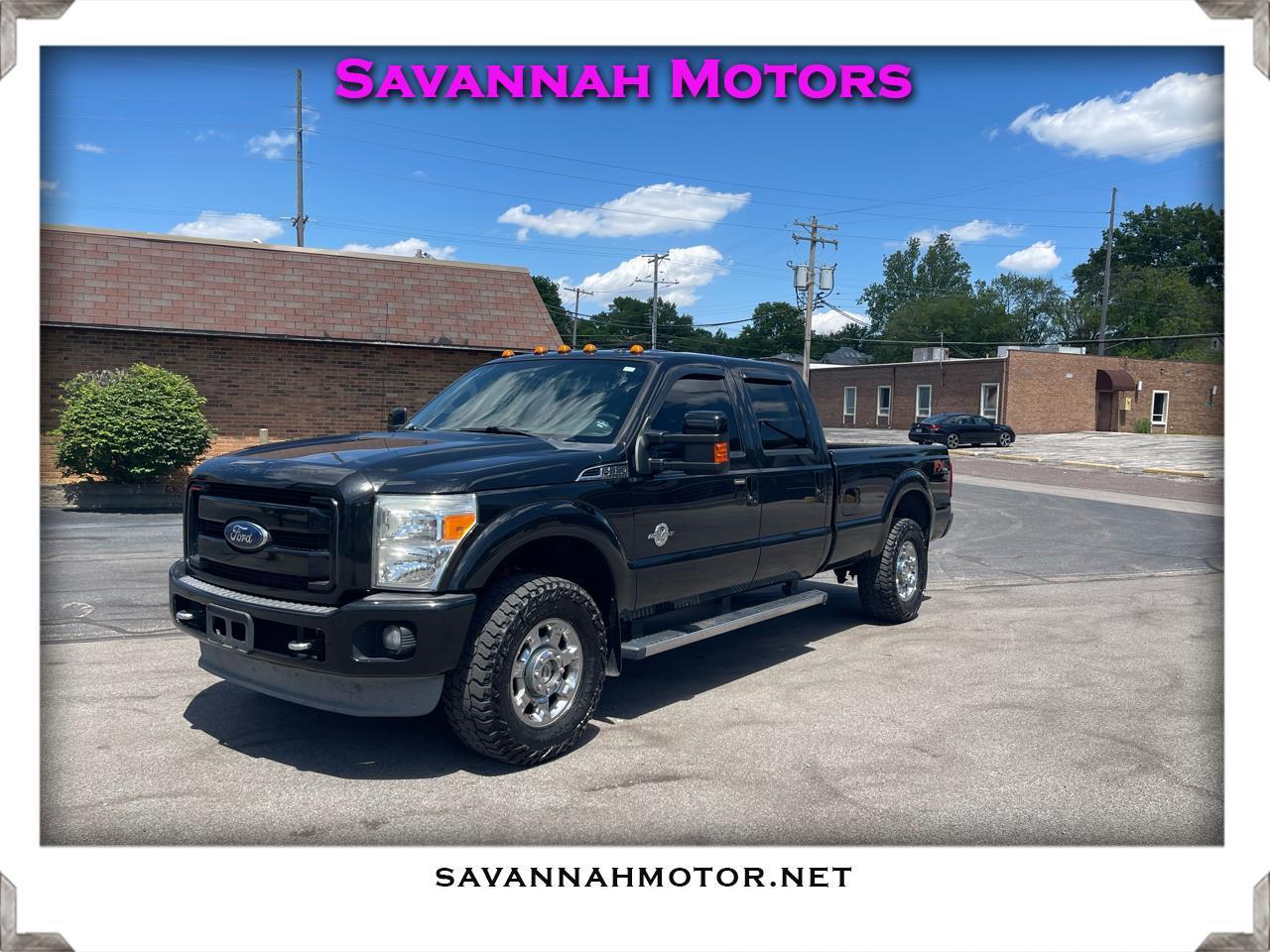 Ford F-350 SD Lariat Crew Cab 4WD 2012