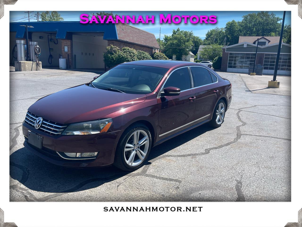 Volkswagen Passat 2.0L TDI SEL Premium 2013
