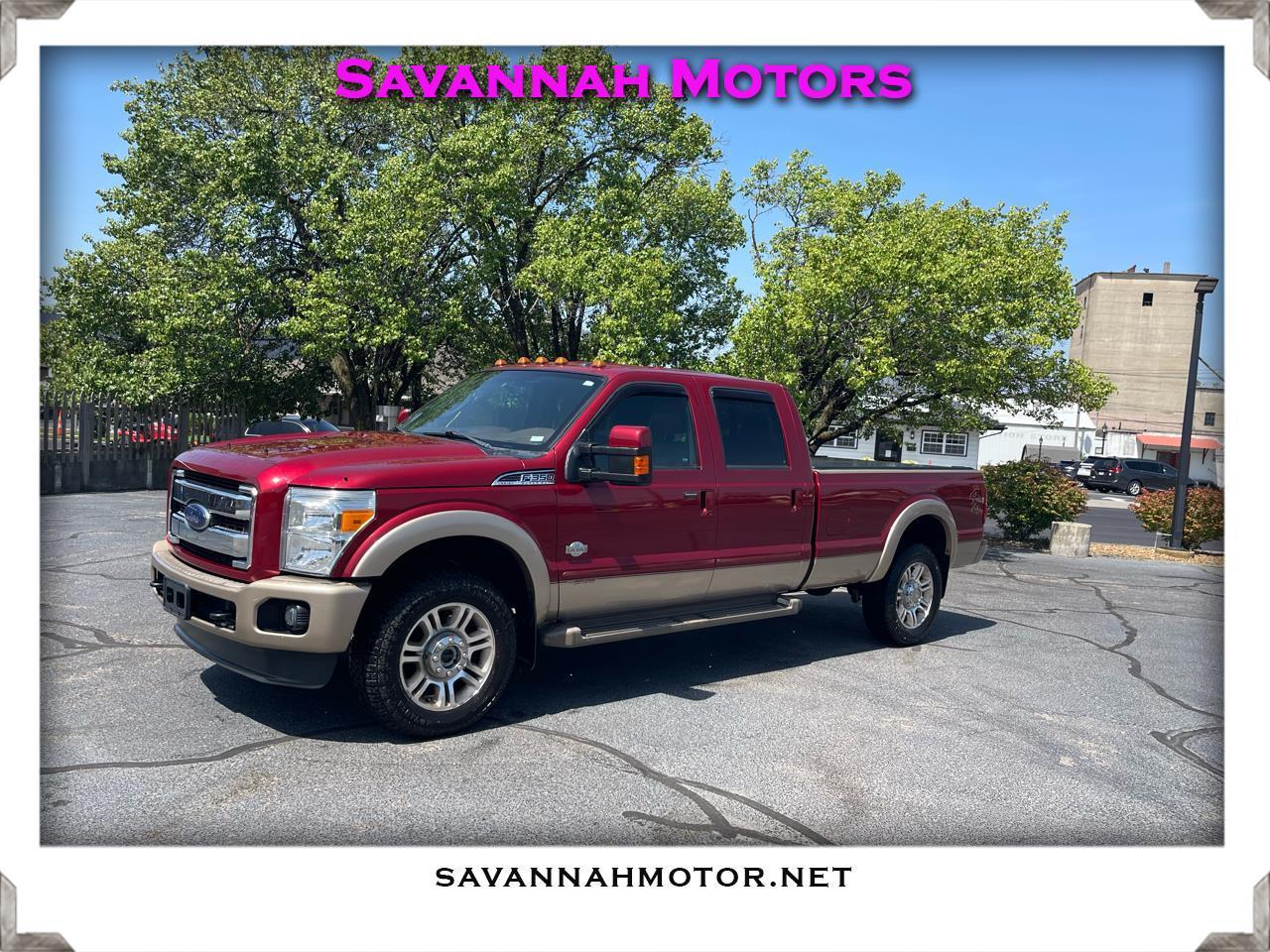 Ford F-350 SD King Ranch Crew Cab Long Bed 4WD 2014