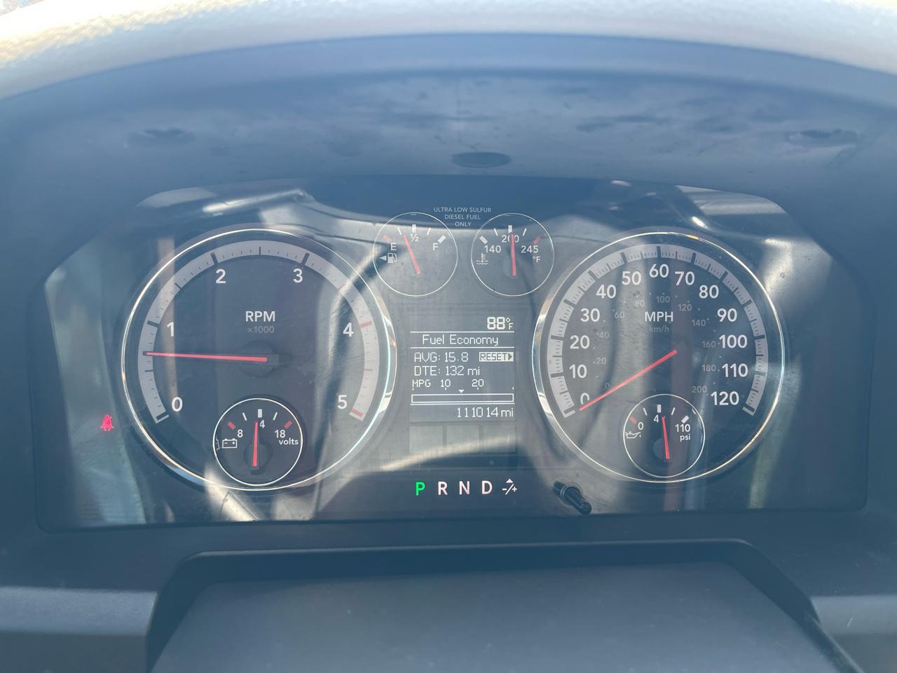 RAM 2500 2WD Crew Cab 169" Tradesman 2011