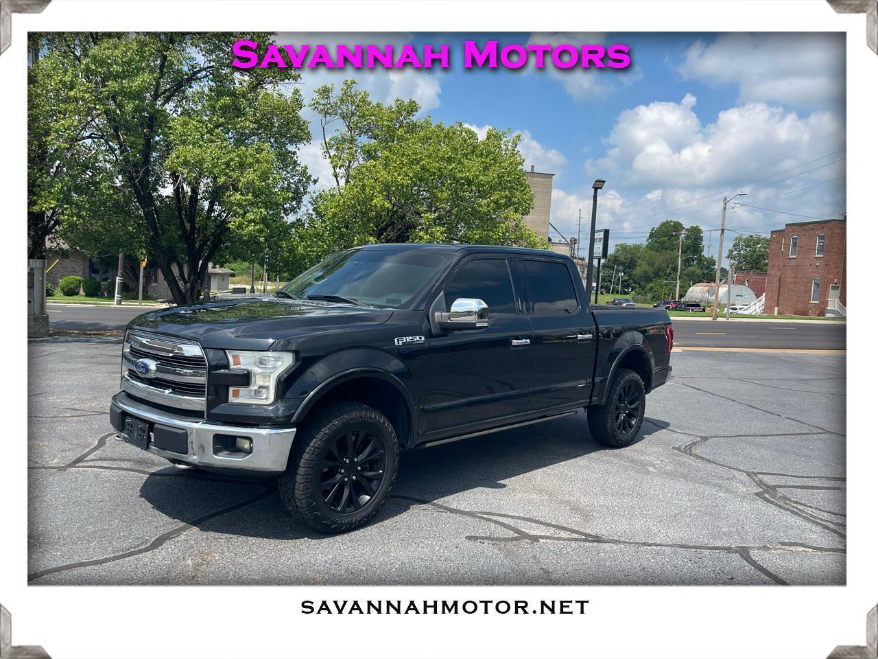 Ford F-150 4WD SuperCrew 145" Lariat 2015