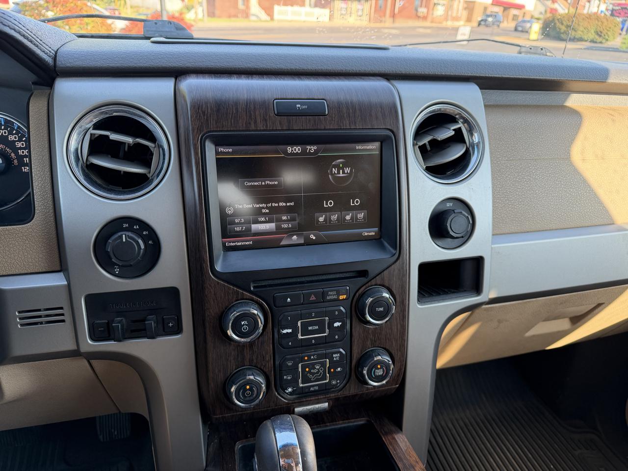 Ford F-150 4WD SuperCrew 139" Lariat 2013
