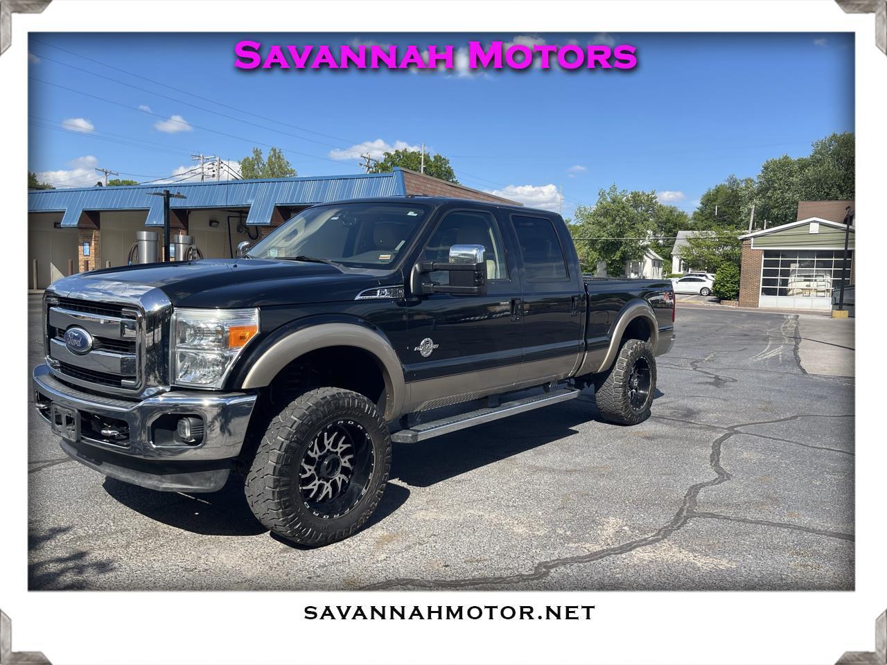 Ford F-350 SD Lariat Crew Cab 4WD 2011