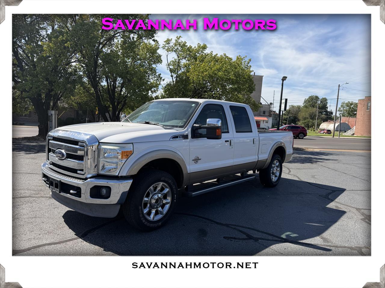 Ford F-250 SD Lariat Crew Cab Short Bed 4WD 2011