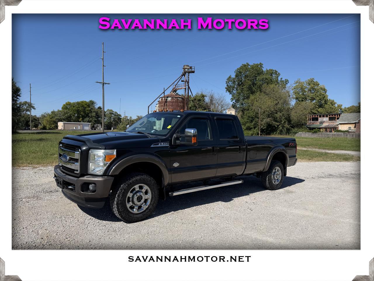 Ford F-350 SD King Ranch Crew Cab Long Bed 4WD 2015