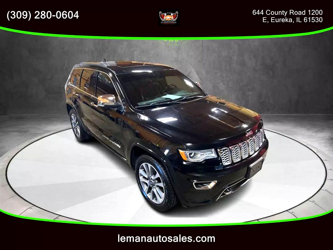 2017 Jeep Grand Cherokee Overland Sport Utility 4D