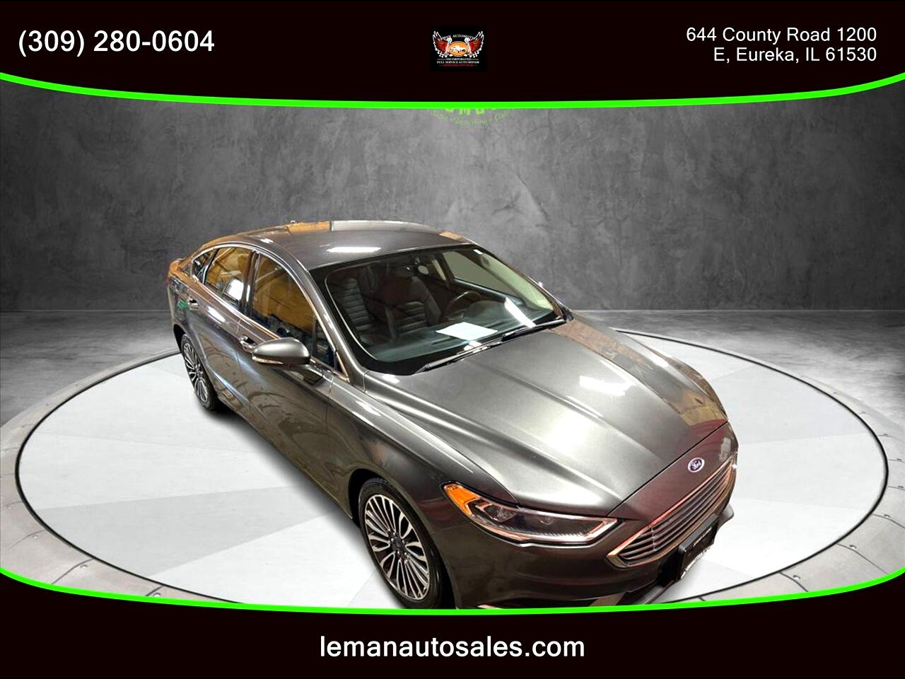 2018 Ford Fusion SE Sedan 4D