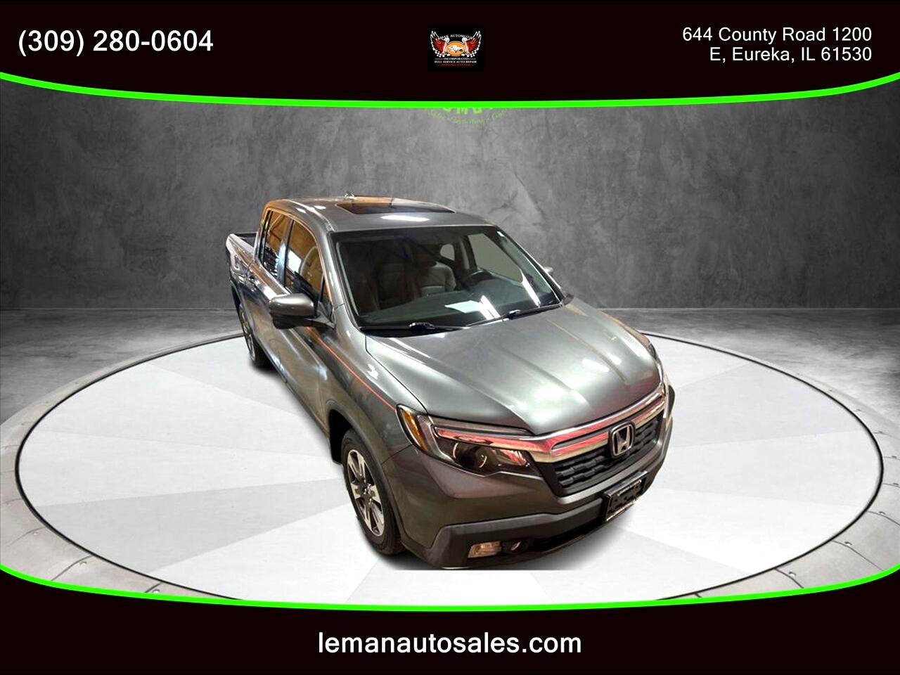 2019 Honda Ridgeline RTL-T Pickup 4D 5 ft