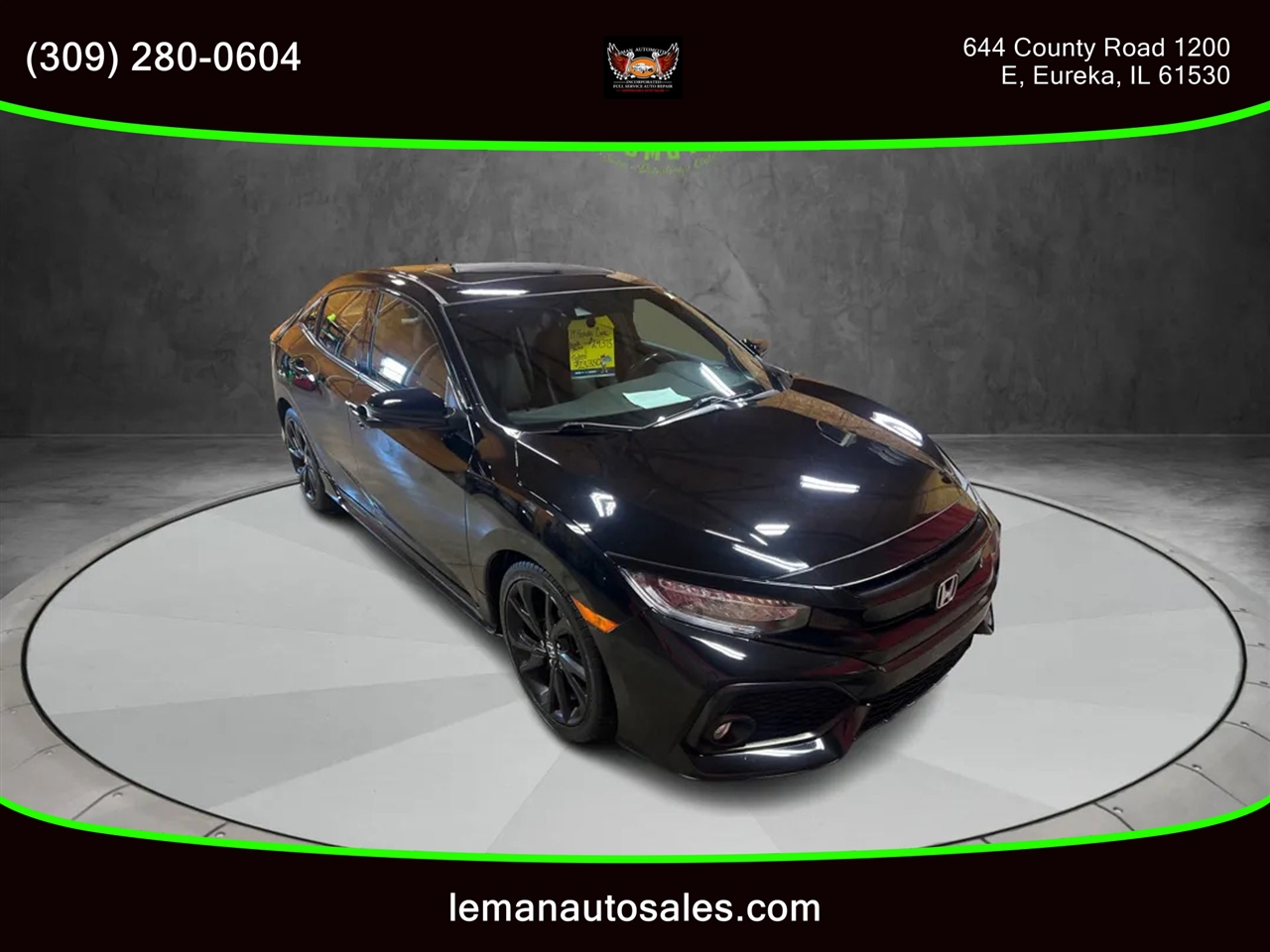 2019 Honda Civic Sport Touring Hatchback 4D