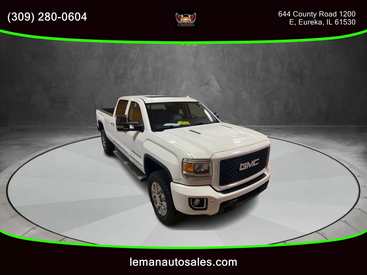 2015 GMC Sierra 3500HD Denali Pickup 4D 8 ft