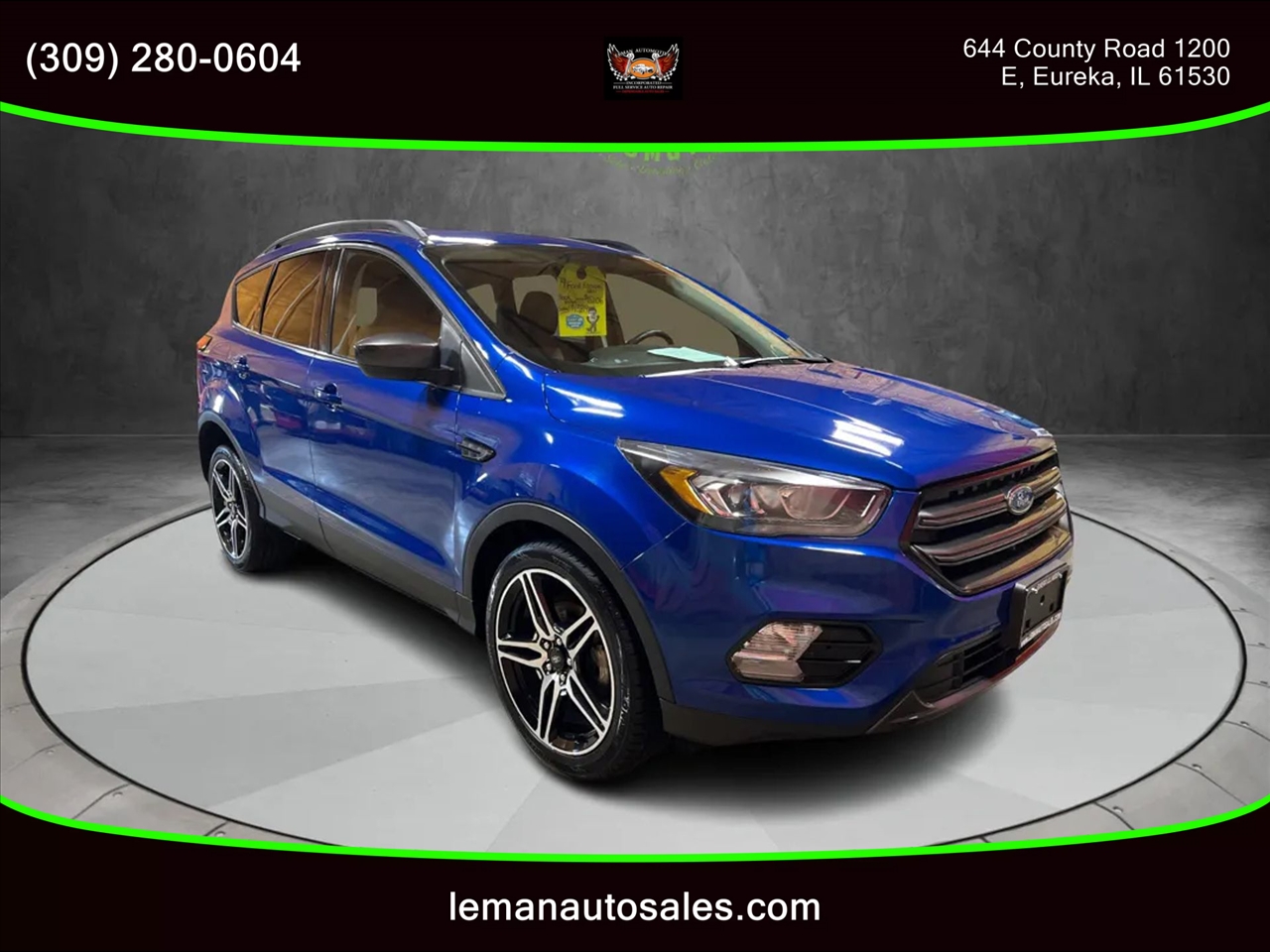 2019 Ford Escape SEL Sport Utility 4D