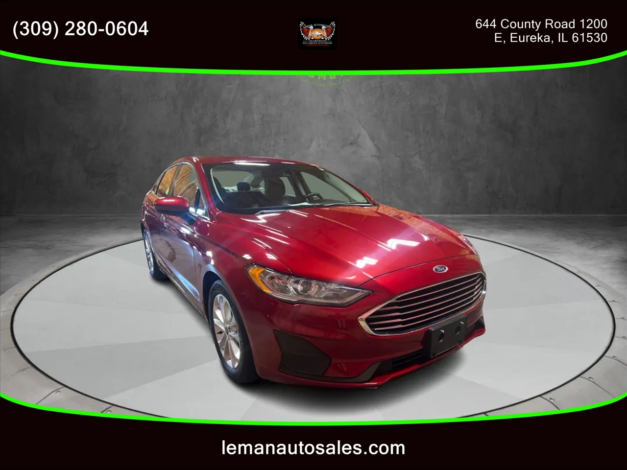 2019 Ford Fusion SE Sedan 4D