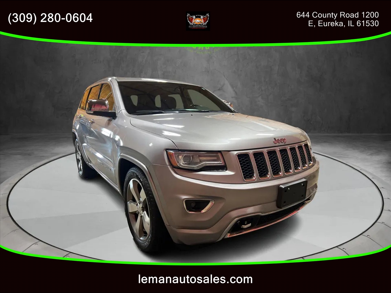 2014 Jeep Grand Cherokee Overland Sport Utility 4D