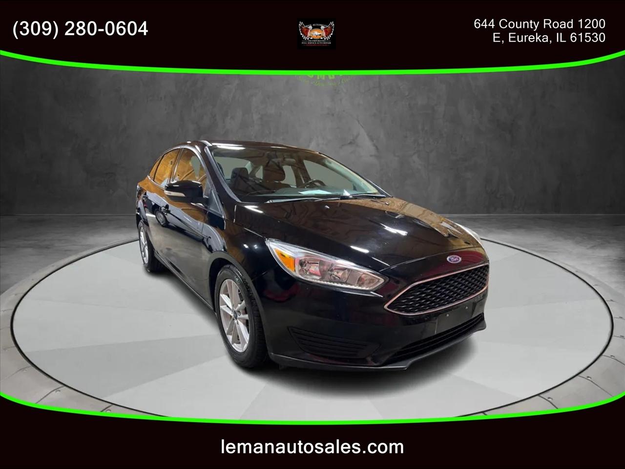 2018 Ford Focus SE Sedan 4D