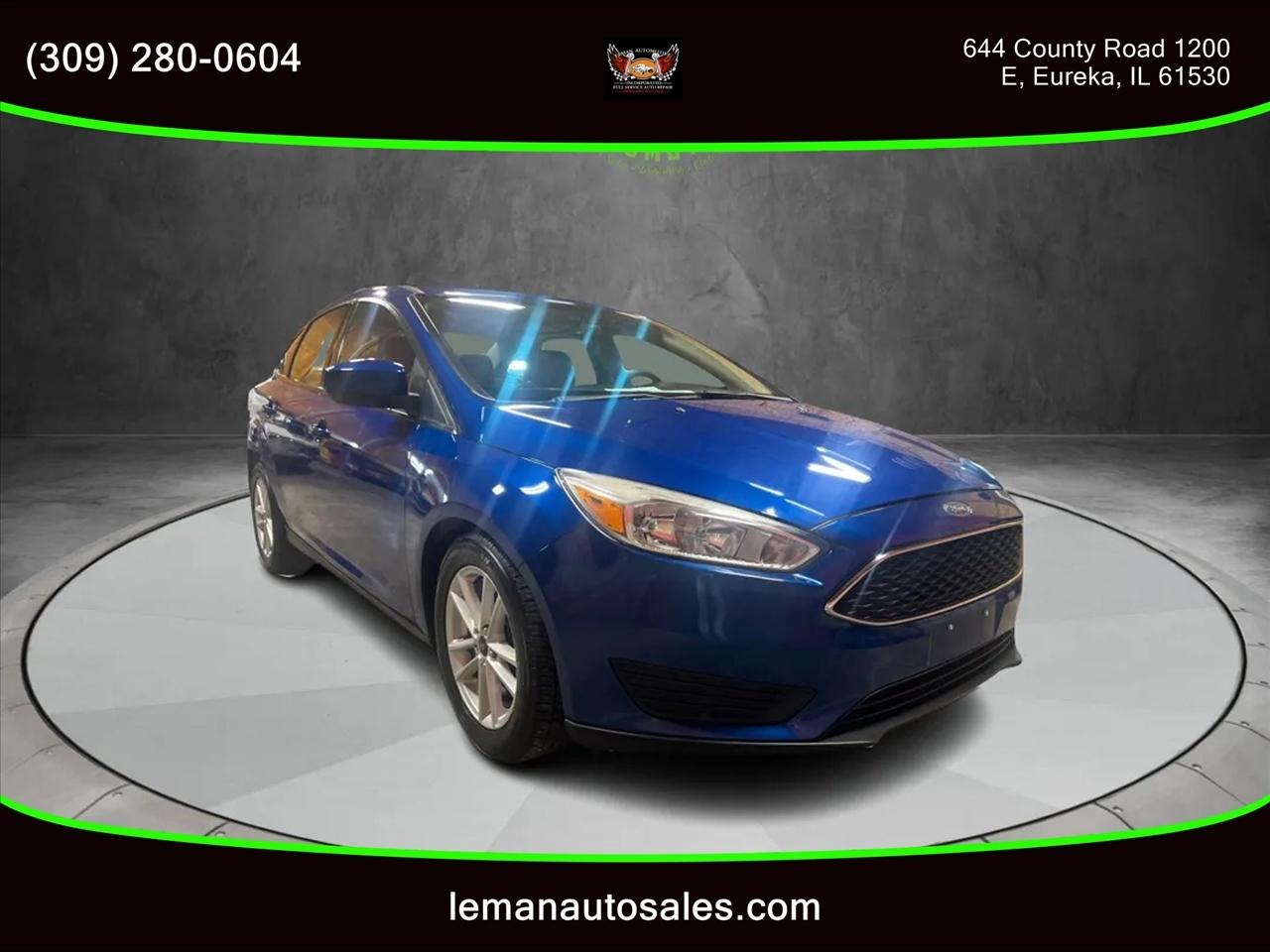 2018 Ford Focus SE Sedan 4D