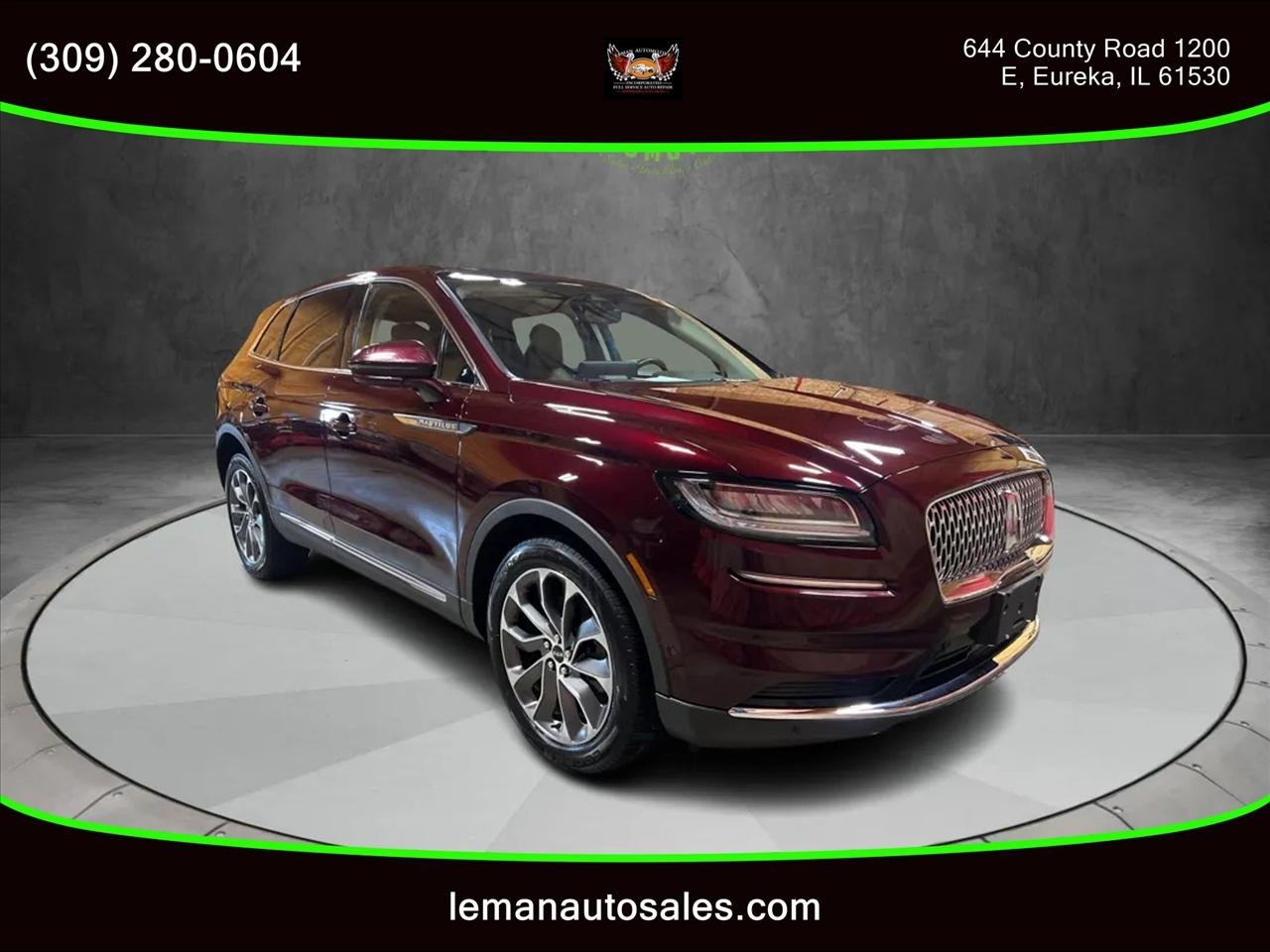 2022 Lincoln Nautilus Reserve Sport Utility 4D