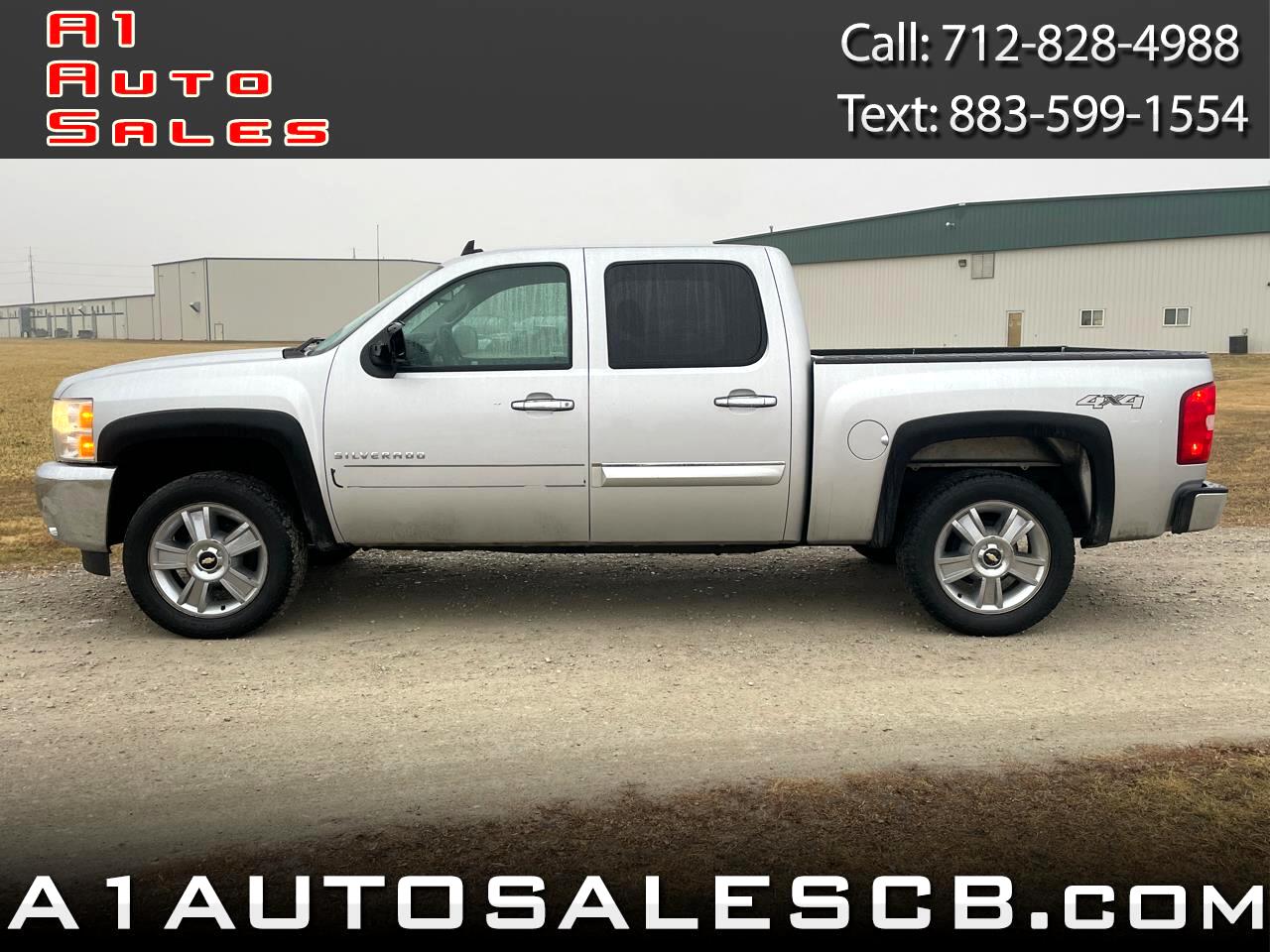 Used 2013 Chevrolet Silverado 1500 LT Crew Cab 4WD for Sale in Council