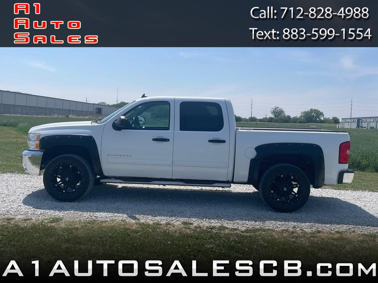 Used 2012 Chevrolet Silverado 1500 4WD Crew Cab 143.5" LT for Sale in