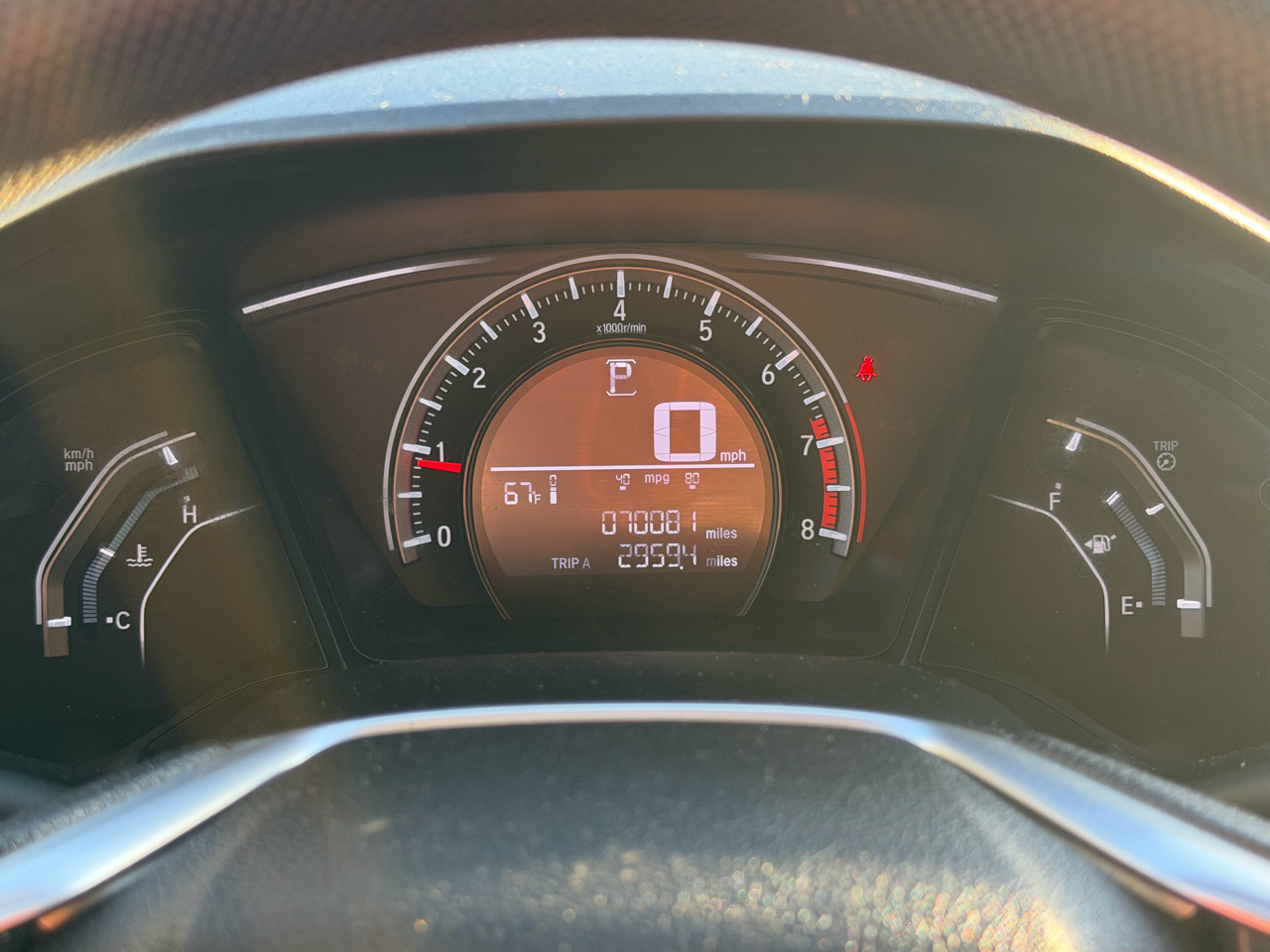 Honda Civic Sedan 4dr CVT LX 2016