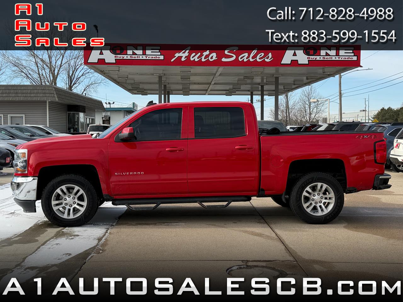 2018 Chevrolet Silverado 1500 4WD Crew Cab 143.5" LT w/1LT