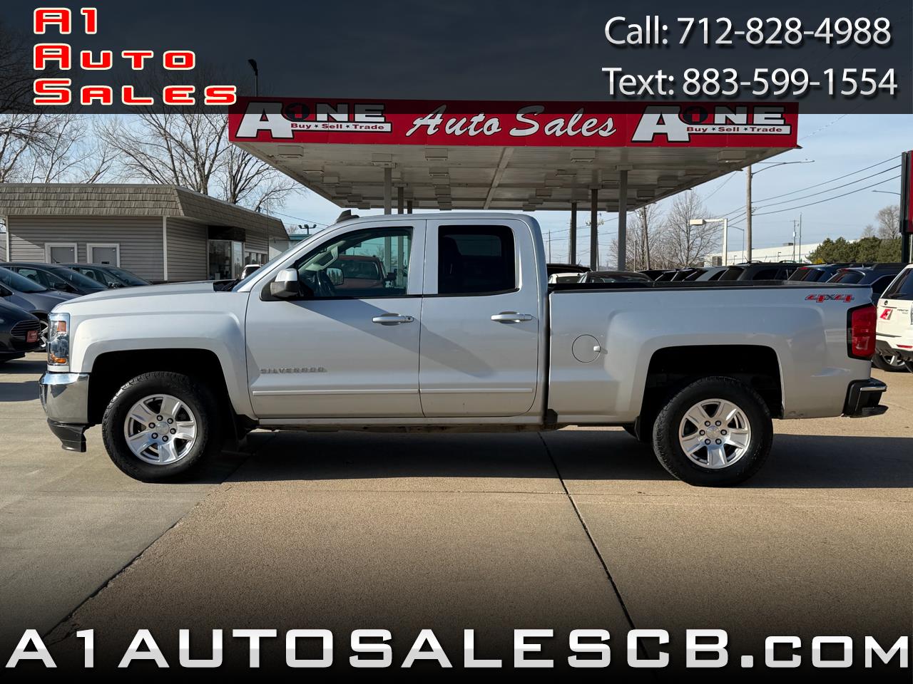 2017 Chevrolet Silverado 1500 4WD Double Cab 143.5" LT w/1LT
