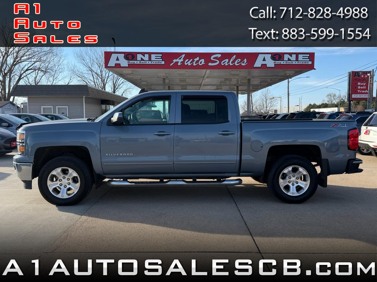 2015 Chevrolet Silverado 1500 4WD Crew Cab 143.5" LT w/2LT