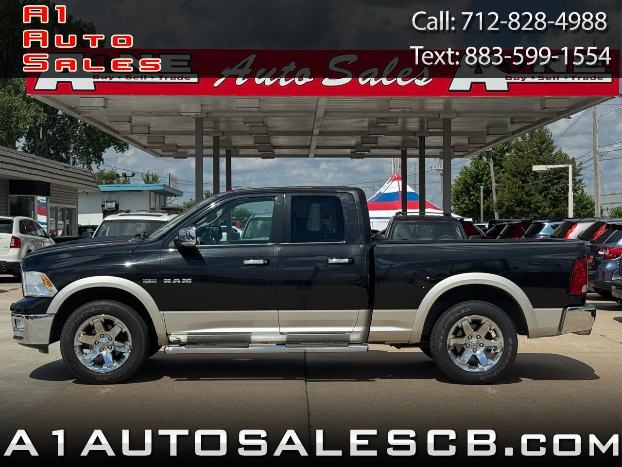 Dodge Ram 1500 4WD Quad Cab 140.5" Laramie 2009