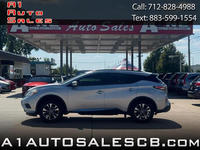 Silver 2016 Nissan Murano SUV / Crossover All-Wheel Drive Continuously Variable Transmission