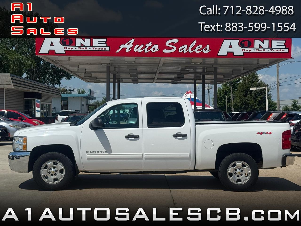 2012 Chevrolet Silverado 1500 4WD Crew Cab 143.5" LT