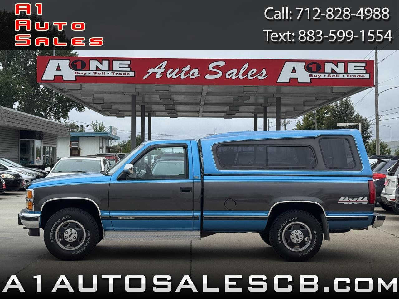 1992 Chevrolet C/K 1500 Reg Cab 117.5" WB 4WD