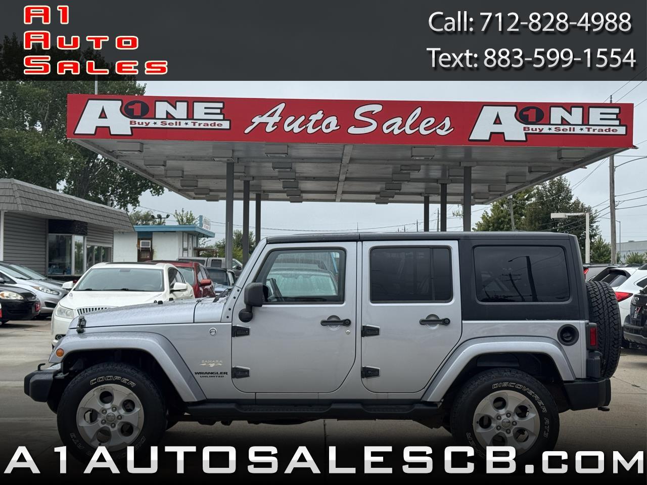 2014 Jeep Wrangler Unlimited 4WD 4dr Sahara