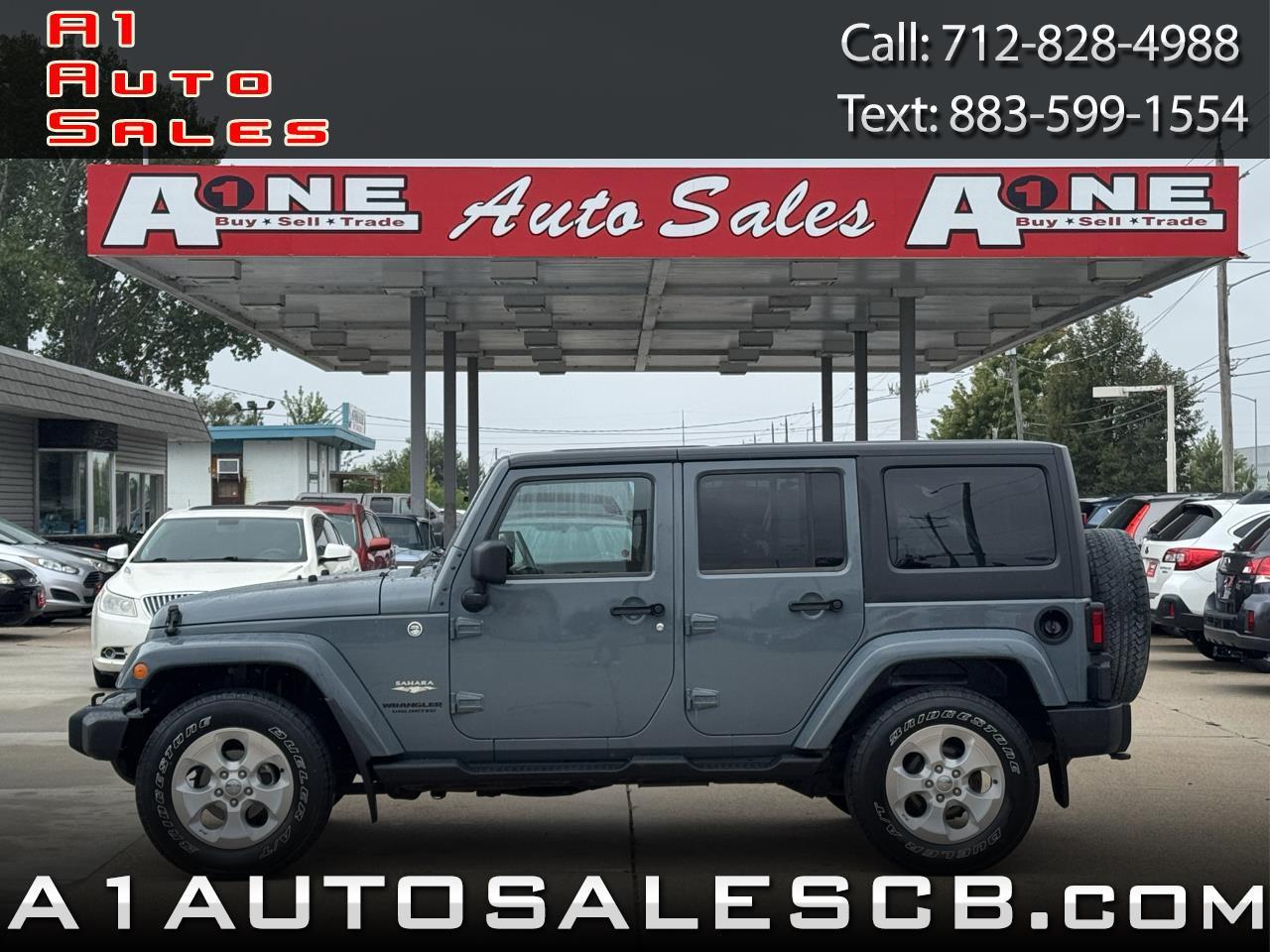 2014 Jeep Wrangler Unlimited 4WD 4dr Sahara