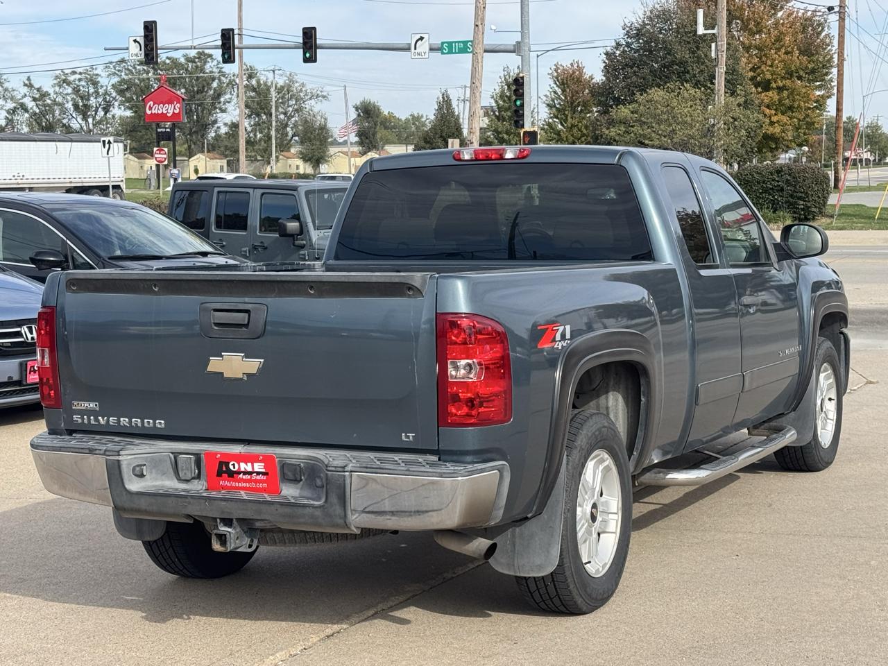 Chevrolet Silverado 1500 4WD Ext Cab 143.5" LT w/1LT 2008