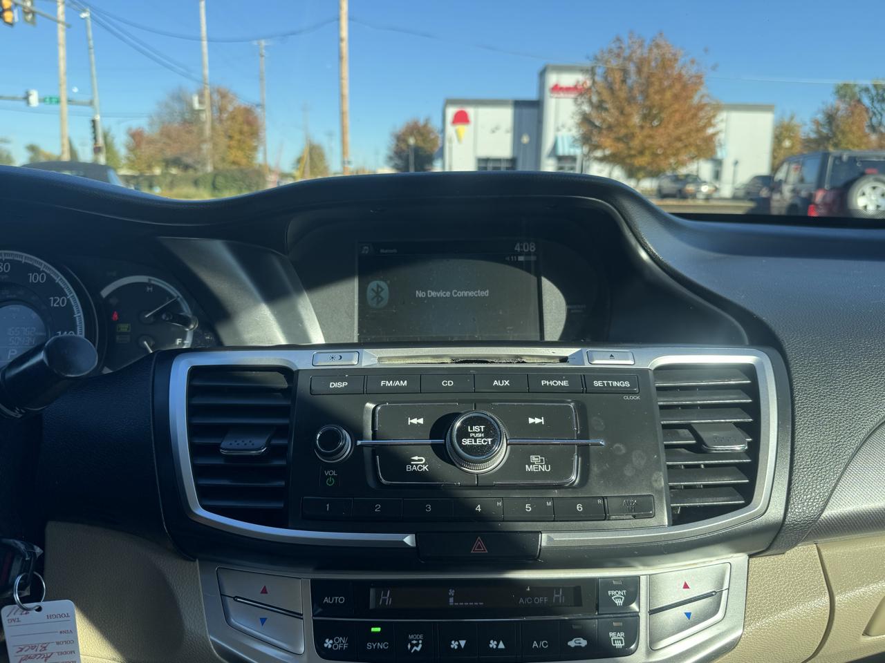 Honda Accord Sdn 4dr I4 CVT LX 2013