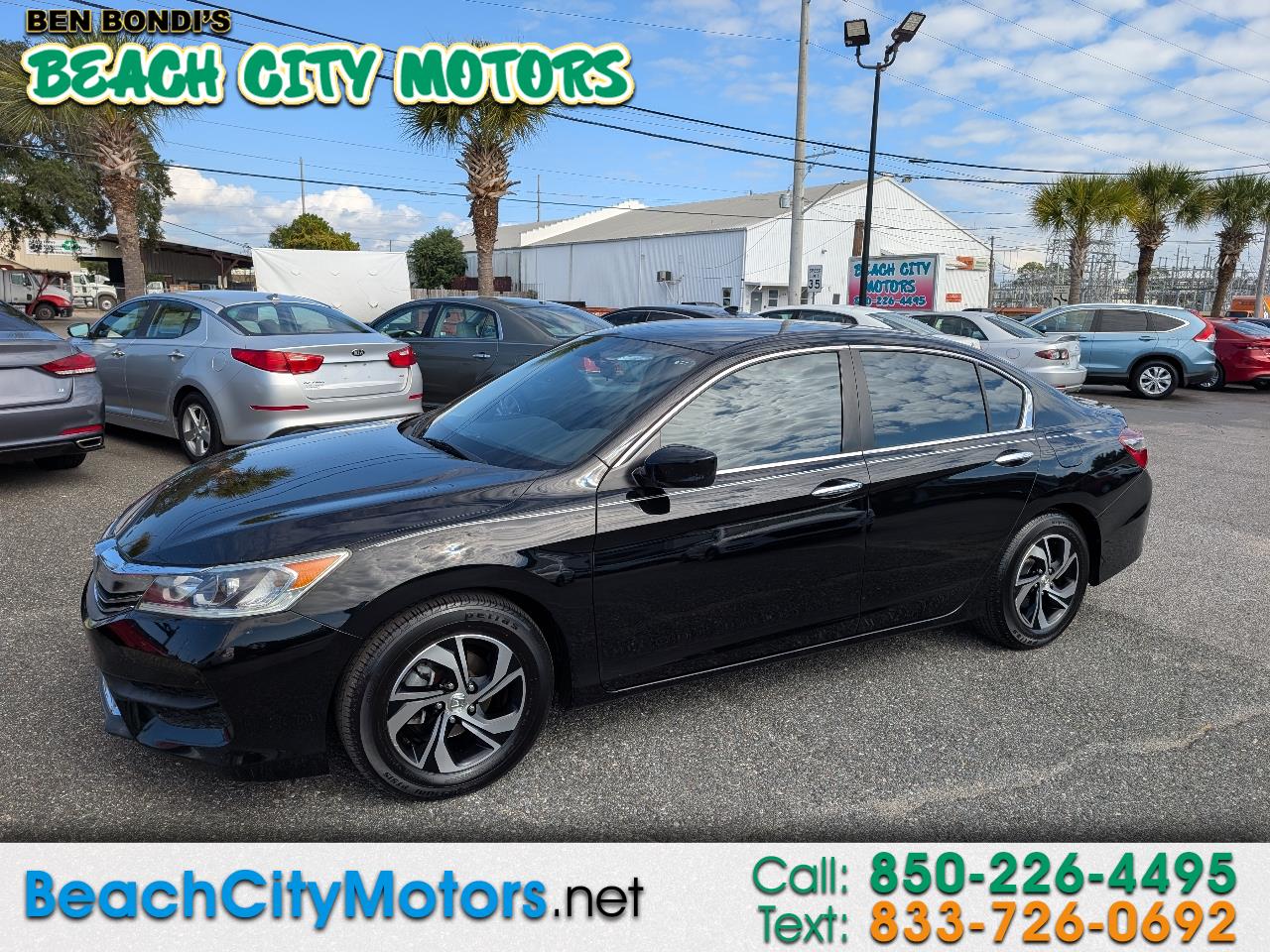 2016 Honda Accord Sedan 4dr I4 LX