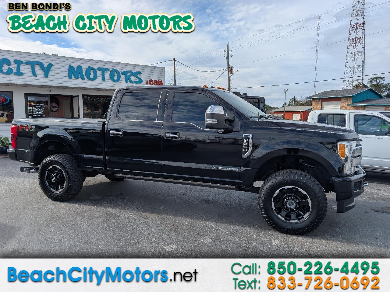 2018 Ford Super Duty F-250 SRW Platinum 4WD Crew Cab 8' Box