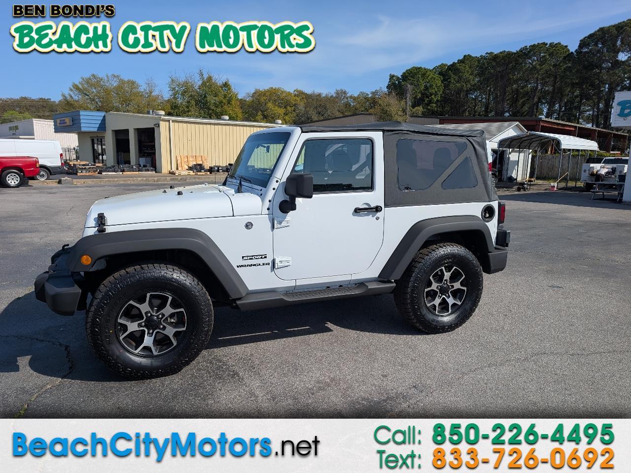 2016 Jeep Wrangler 4WD 2dr Sport