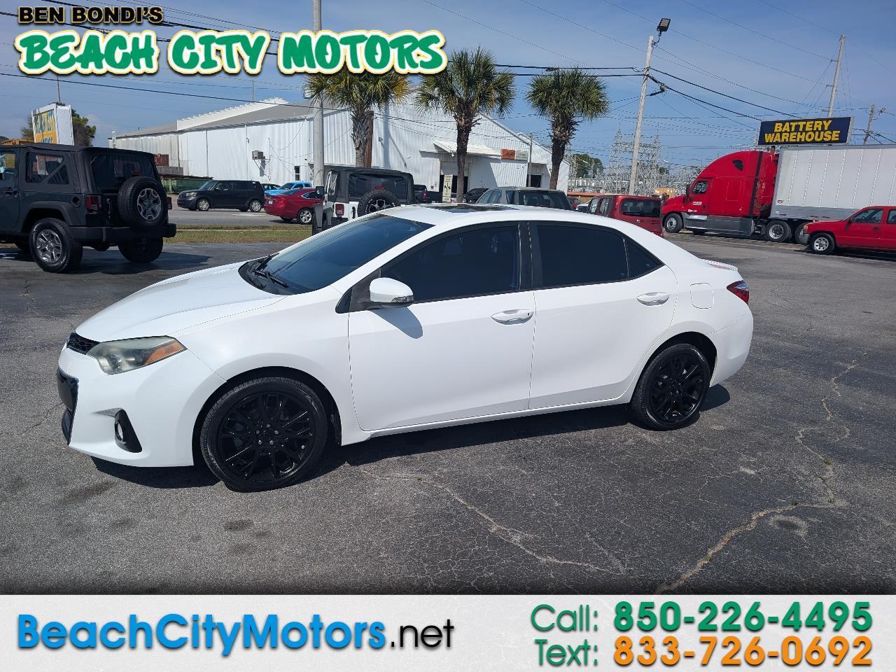 2016 Toyota Corolla 4dr Sdn CVT S w/Special Edition Pkg (Natl)