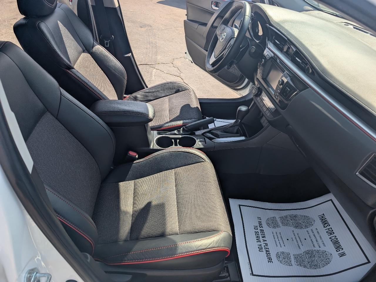 Toyota Corolla 4dr Sdn CVT S w/Special Edition Pkg (Natl) 2016