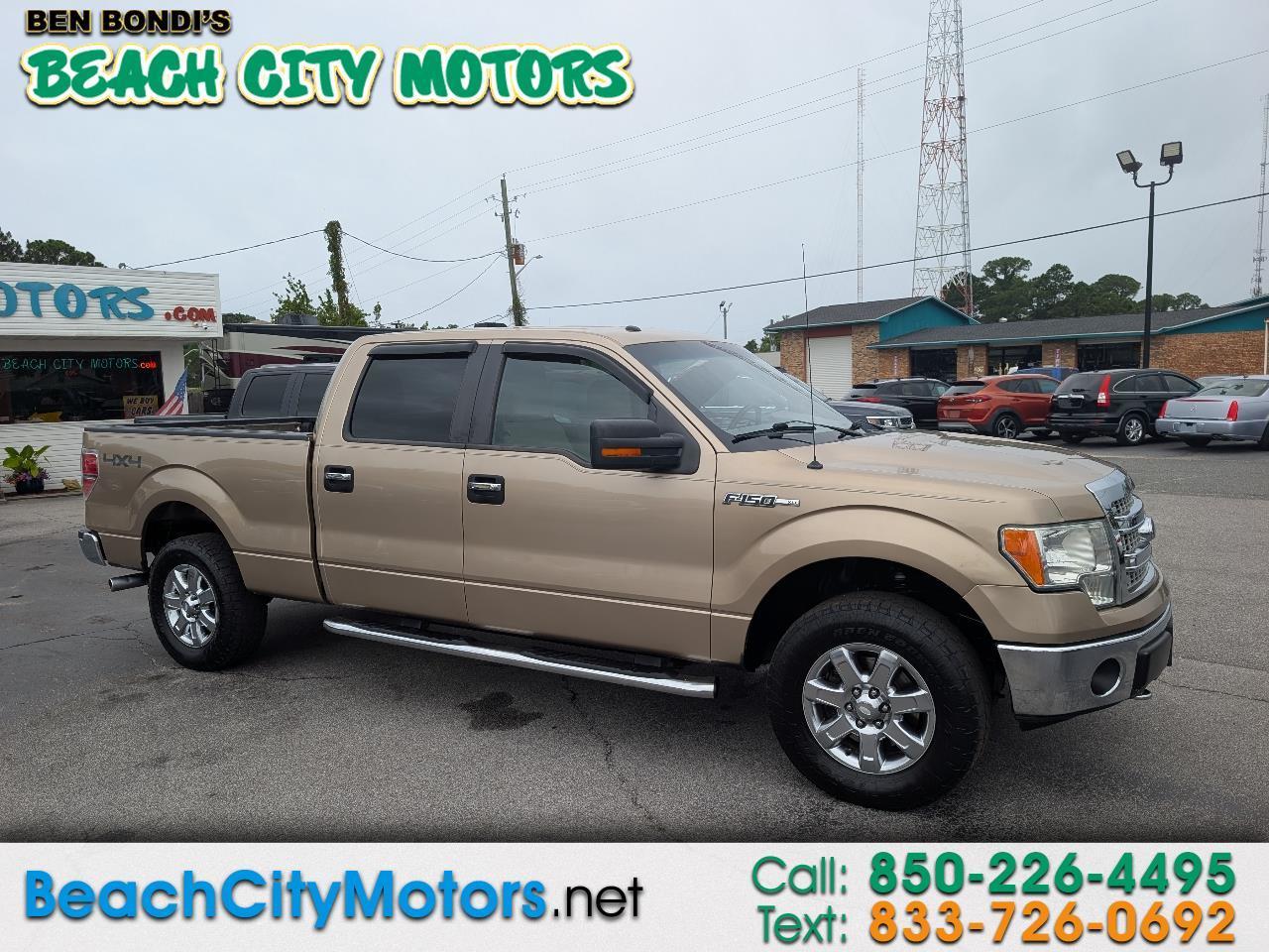 2013 Ford F-150 4WD SuperCrew 145" XLT