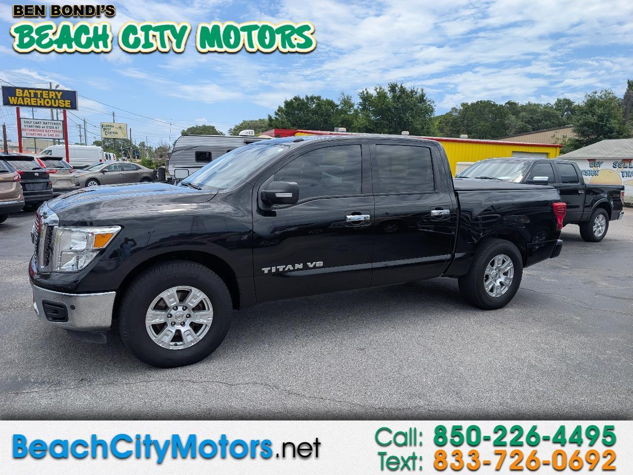2018 Nissan Titan 4x2 Crew Cab SV