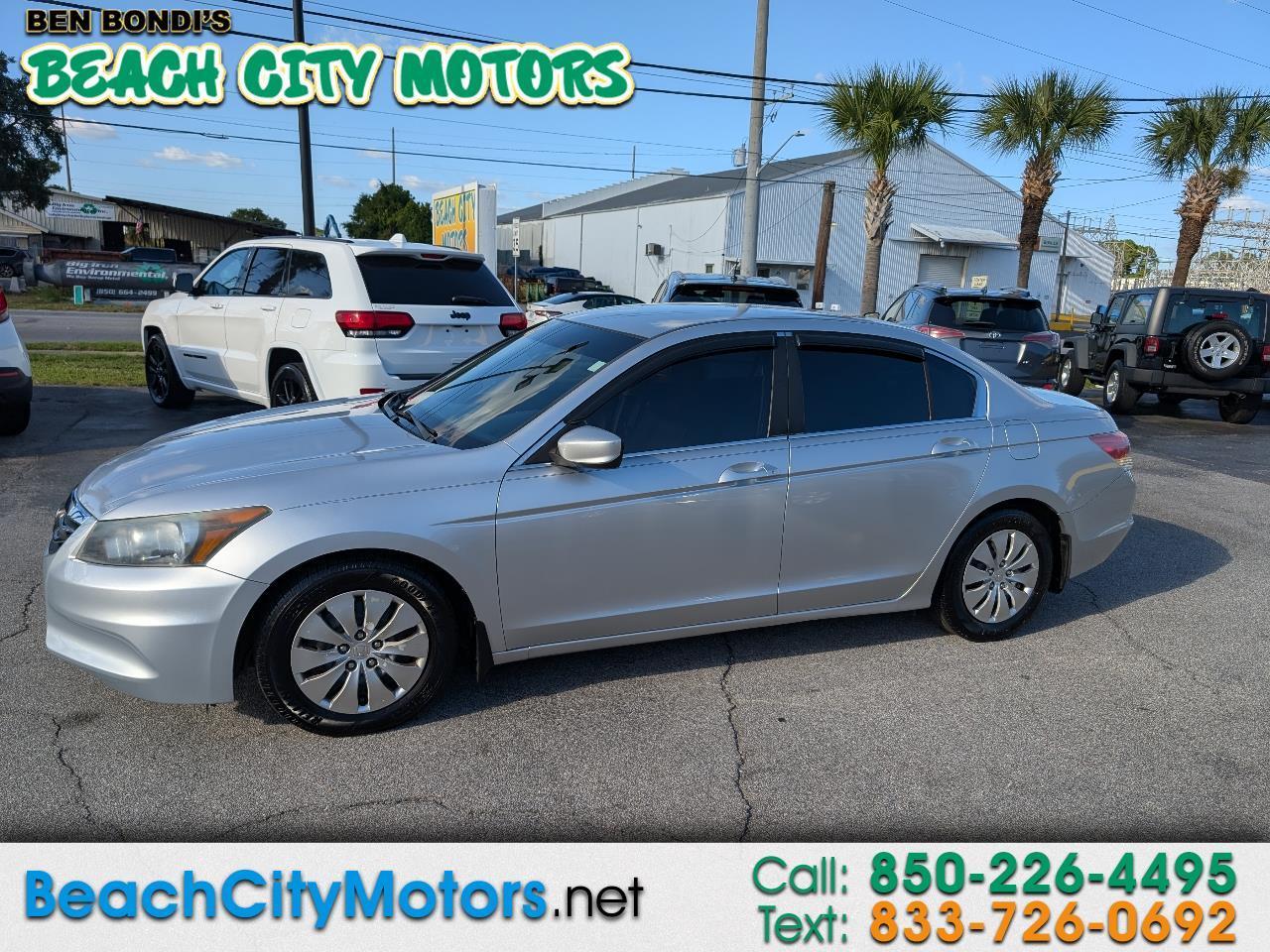 2012 Honda Accord Sdn 4dr I4 Auto LX