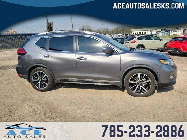 Gray 2017 Nissan Rogue SUV / Crossover Continuously Variable Transmission