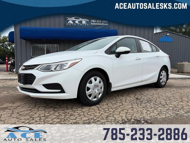 White 2017 Chevrolet Cruze Sedan Front-Wheel Drive Automatic