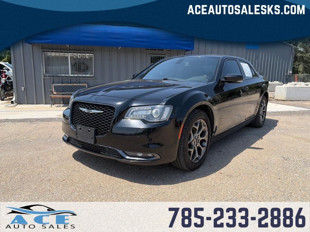 Black 2017 Chrysler 300 Sedan All-Wheel Drive Automatic