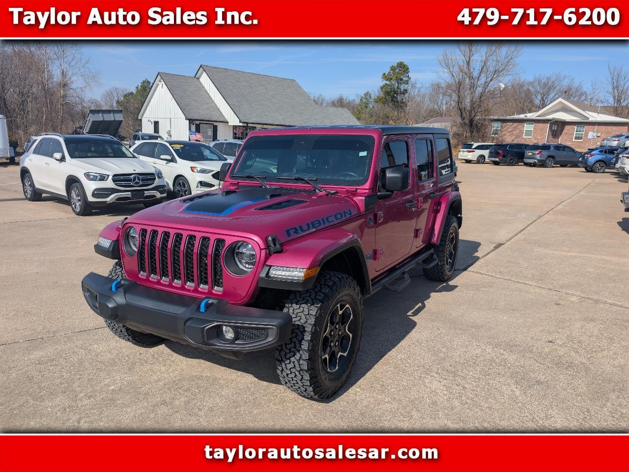 Jeep Wrangler 4xe Unlimited Rubicon 4x4 2022