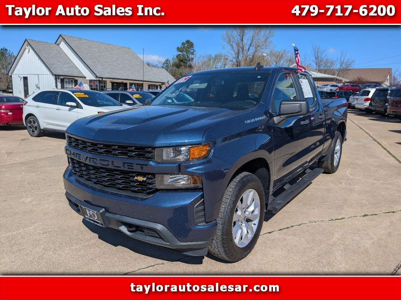 2019 Chevrolet Silverado 1500 4WD Double Cab 147" Custom